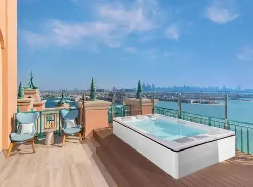 Palm Beachfront Estate Sunset Atlantis views 15