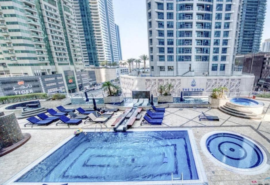 skynest holiday homes princess tower 68th floor 1 bedroom apartment 1