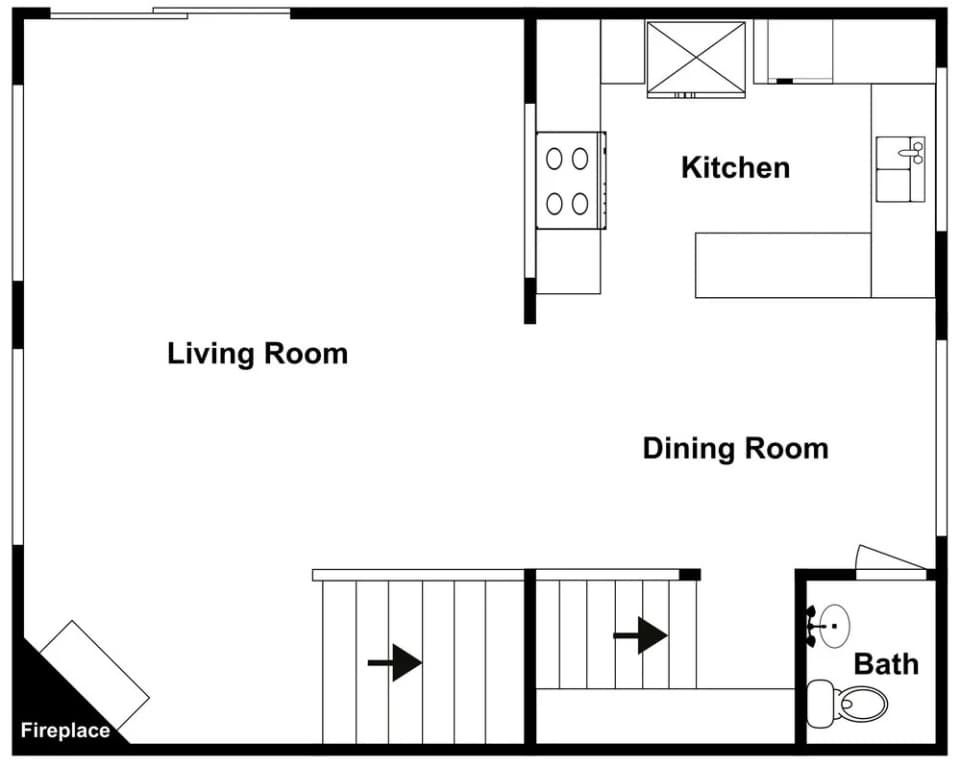 11bs3dmf 2 Bedroom Townhouse 1