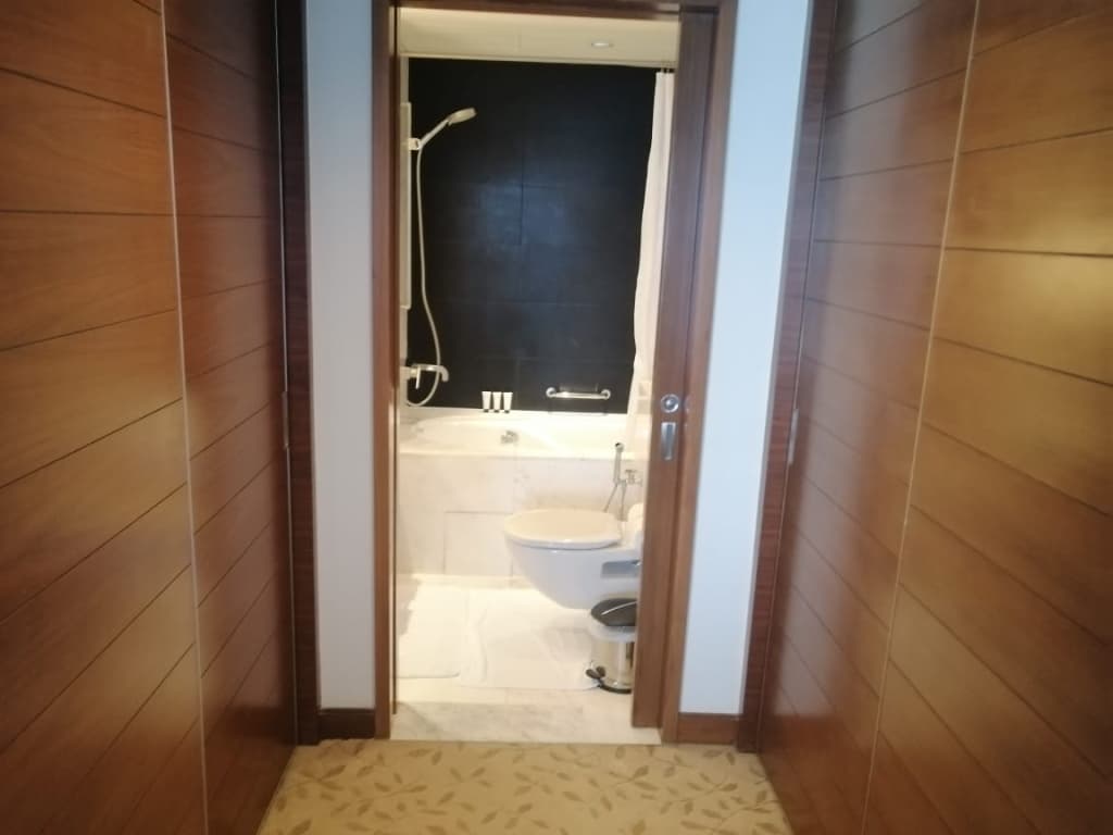 Studio with partial Burj View Apartments 8