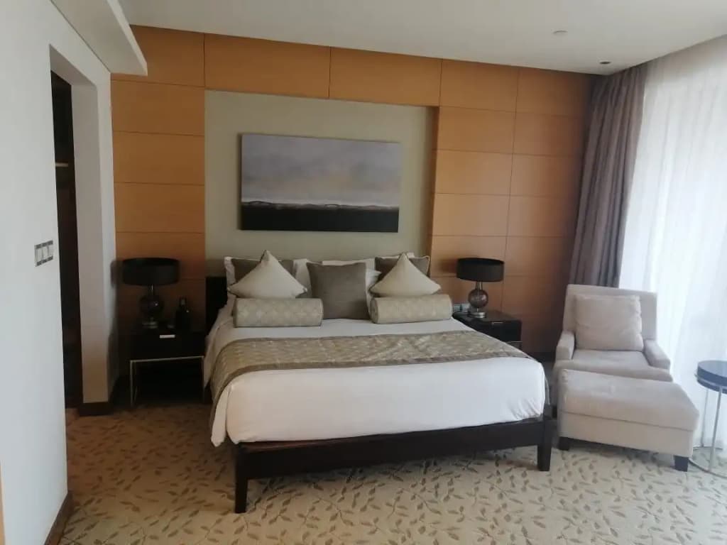 Studio with partial Burj View Apartments 1