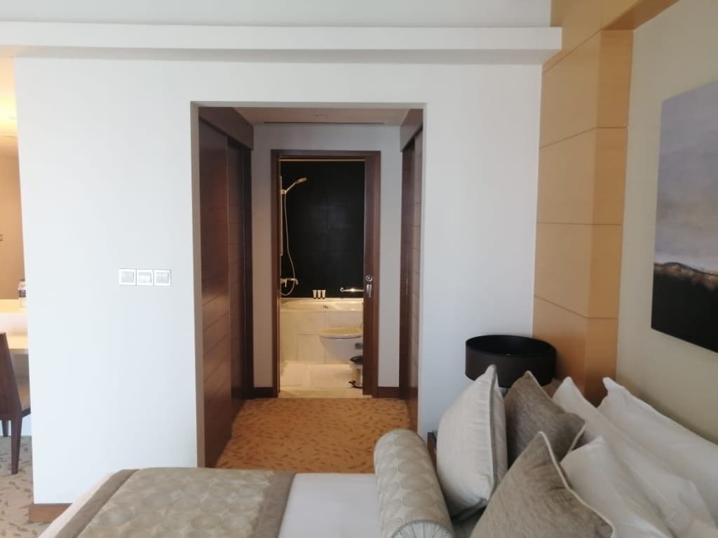 Studio with partial Burj View Apartments 6